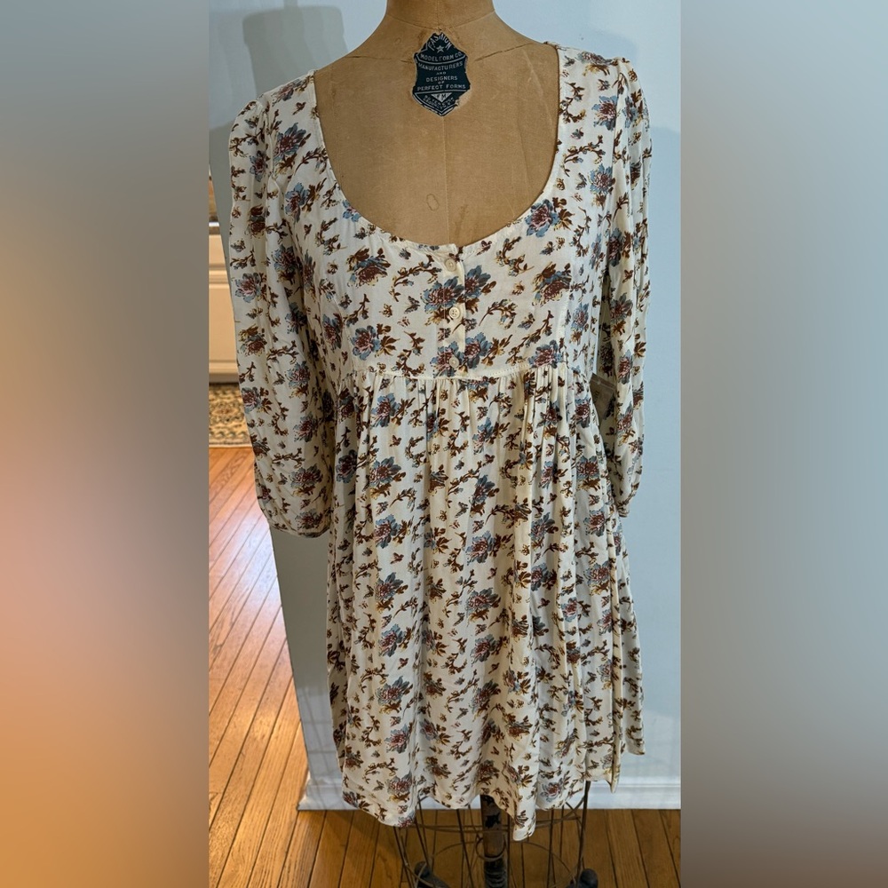 Denim & Supply Ralph Lauren Floral Babydoll Dress